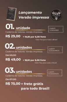 [COMBO] 3 Cadernos de Valores